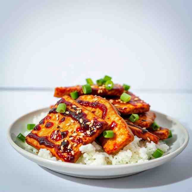 Crispy Tempeh Kecap - Easy High-Protein Vegan Meal Prep